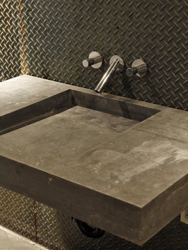 concrete sink design