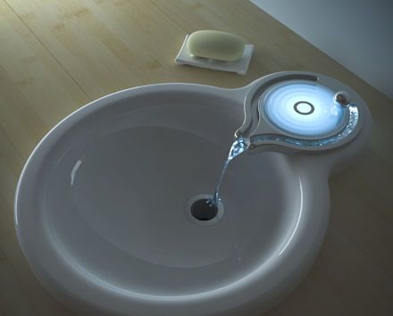 spaceship sink design