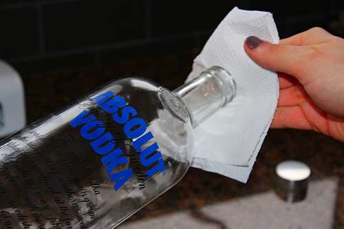20 Use vodka as a disinfectant