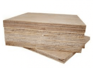 three-ply wood board