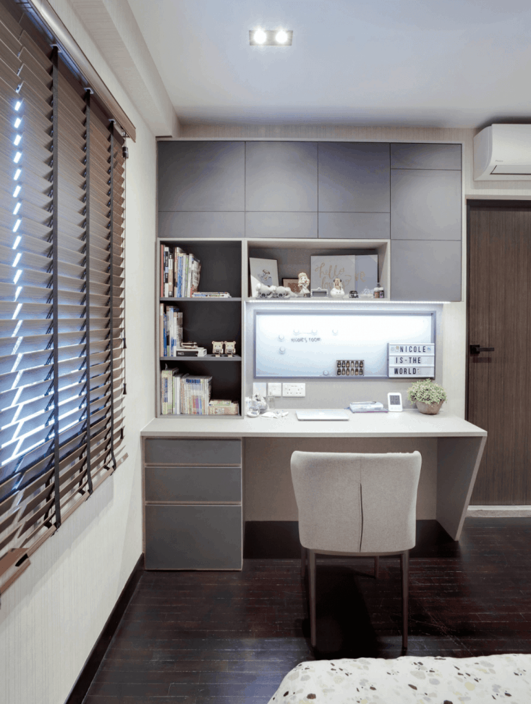 Home Office and Study Desk Design 