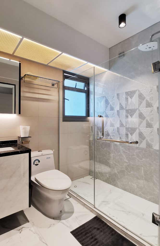 Anchorvale Crescent Master Bedroom Toilet Renovation Ideas for 4 room HDB Resale Makeover