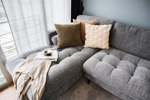 Cosy Home Living Room Sofa Interior Styling