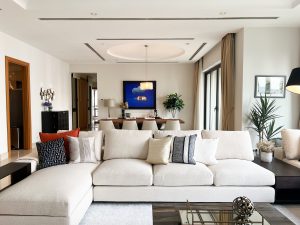 Ardmore Park Condo Home Styling and interior design living room