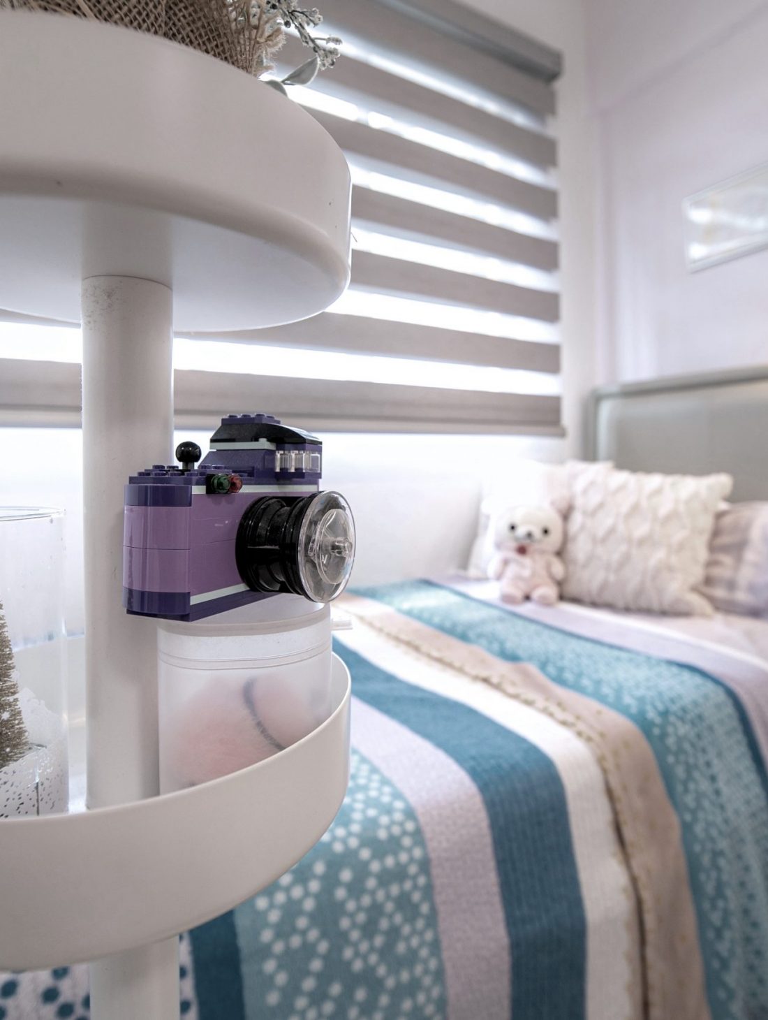 Bishan St 13 HDB resale girl kids bedroom in purple